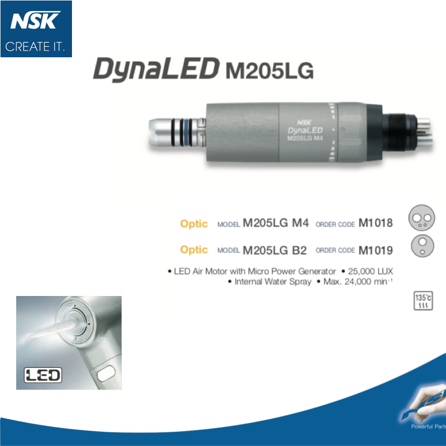 Micro motor cirúrgico NSK | M205LG B2 - Imagem 2